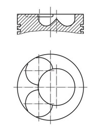 фото thumb №1, Поршень mahle 553 03 00