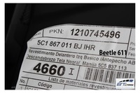 фото thumb №10, Vw the beetle cabrio обшивки дверні боковина оббивка 5c 5c3 5c3867043 5c38