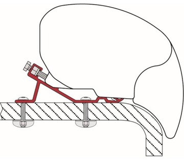 Zestaw adapterów do markizy F65 Standard FIAMMA