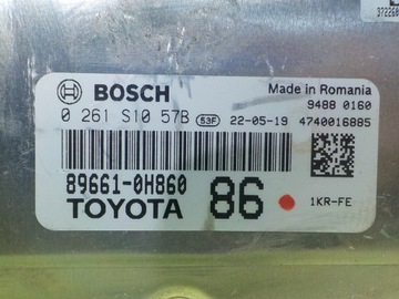 фото thumb №5, Toyota aygo x 1.0 vvt-i aut 22r 5d блок керування комп'ютер двигуна 89661-0h860