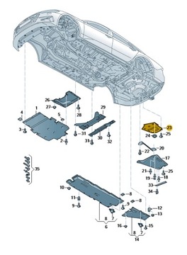 фото thumb №3, Захист підлоги задня середня audi a6 c8 asoe