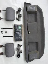 фото thumb №7, Полиця задня mercedes w124 складний підголівники комплект набір