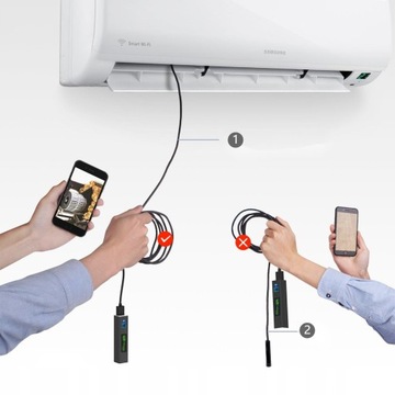 WIFI ЭНДОСКОПНАЯ КАМЕРА ДЛЯ ПРОВЕРКИ 1200P Android/IOS