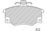 фото thumb №2, Тормозные колодки тормозные abarth ritmo alfa romeo 145 146 1