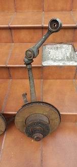 фото thumb №6, Mercedes w116 ступица поворотный кулак диск якорная защита рычаг верхний перед