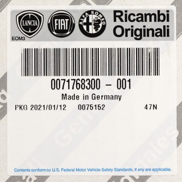 фото thumb №10, Двигатель дворники fiat sedici 2.0 71768300