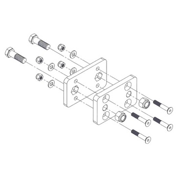 ADAPTER DLA ZACZEPU SZCZĘKOWEGO DO KULI 90 MM