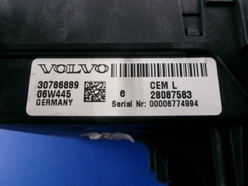 фото thumb №5, Volvo s60 i рестайлинг коробка предохранителей модуль cem 30786889