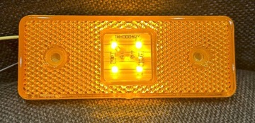 Светодиодный контур лампы - Контур - Orange - 12/24V