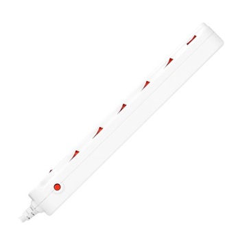 УДЛИНИТЕЛЬНЫЙ КАБЕЛЬ 3680 Вт, 6 РОЗЕТОК, ПИТАНИЕ, ORNO MULTISWITCH, ВЫКЛЮЧАТЕЛИ