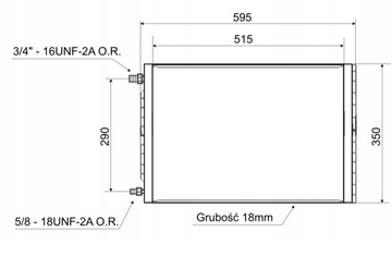 фото thumb №3, Конденсатор універсальний delphi diavia 515x350x18