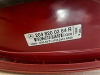 фото thumb №7, Лампа права задня задня mercedes w204 c-klasa lata 2007-2010 sedan