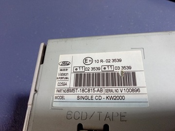 фото thumb №6, Ford focus mk2 радио заводские 8m5t-18c815-ab