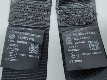 фото thumb №10, Ford puma mk2 ремені безпеки перед зад оригінал seat ремені 2019-