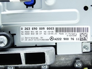 фото thumb №13, Спідометр  екран навігація монітор mercedes s w222 a2229007611 a2229005712