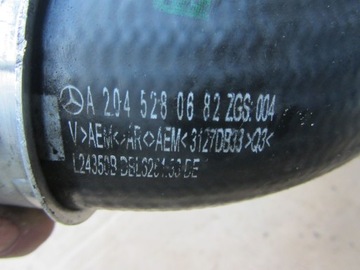 фото thumb №4, Mercedes c w204 шланг труба інтеркулер