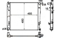 фото thumb №1, Behr hella радіатор wody hyundai ix35 2.0 crdi l