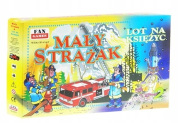 Набор НАСТОЛЬНЫХ игр Маленький Пожарный для ДЕТЕЙ