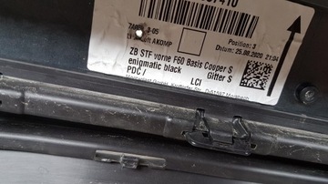 фото thumb №10, Бампер переднє mini cooper f60 enigmatic чорний