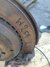 фото thumb №9, Mercedes w251 поворотный кулак ступица диск суппорт правый левый задняя oryg