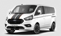 фото thumb №2, Решётка радиатора решётка радиатора ford tourneo custom 13- молдинг хром