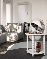 Алкогольный бар Globus Zoffoli Elegance White