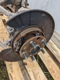 Підрамник балка підвіска важелі ступиця задні lexus iv ls ls460 ls600h 06-13r Зі Шроту, фото thumb