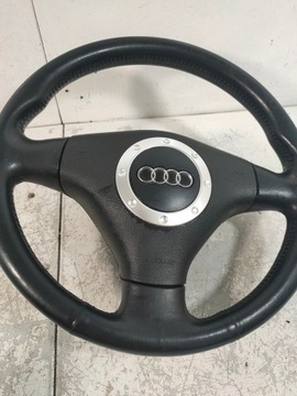 фото thumb №12, Руль кожа чёрная audi tt 8n 98-05 комплектная