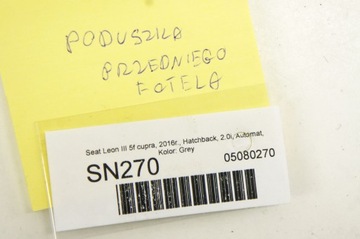 фото thumb №7, Sn270 seat leon iii подушка безпеки подушка сидіння 5g0880242b права
