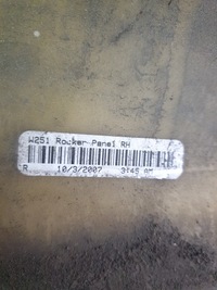 фото thumb №6, Mercedes w251 порог накладка порог правая 197