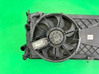 Комплект радиатор воды кондиционера вентилятор volvo c30 1.6d 06- v50 s40 Доставка, фото thumb