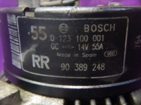 Opel corsa b 93-00 1.4 60km 55a генератор 90389248 55a в Украине, фото thumb