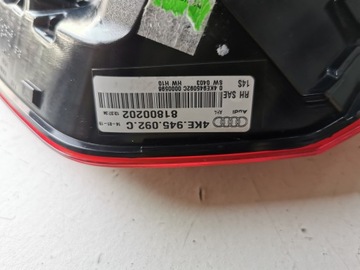 фото thumb №11, Audi e-tron лампа правая зад задняя usa 4ke945092c 2018 -