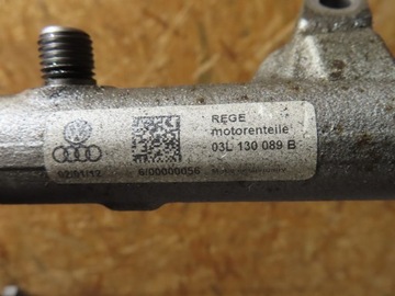 Audi VW Skoda 1.6 TDI Топливная рампа, датчики 03L130089B