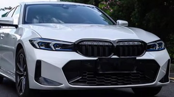 фото thumb №8, Решітки радіатора решітка радіатора бампера чорний блиск do bmw g20 g21 2022-2024 + lci рестайлінг
