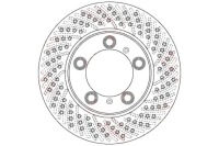 фото thumb №1, Trw гальмівні диски гальмівні 2szt. porsche boxster cayman