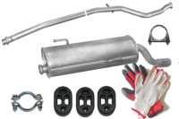 фото thumb №1, Peugeot 206 + 1,1 1,4 44-55kw труба средняя гаситель конечный