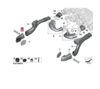 фото thumb №8, Bmw x5 g05 канал впускной воздуха 13718662934
