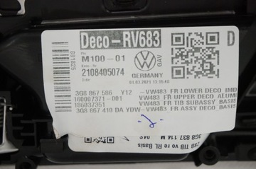 фото thumb №12, Планки декори панелі декоративний vw arteon 3h fl
