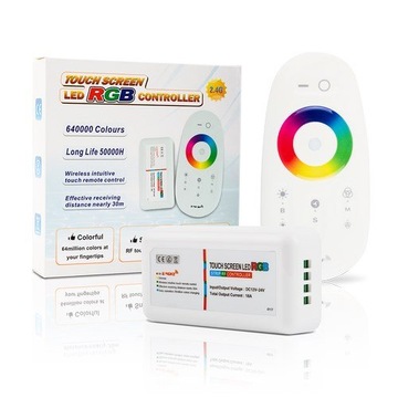 КОМПЛЕКТ ДИСТАНЦИОННОГО УПРАВЛЕНИЯ + СВЕТОДИОДНЫЙ КОНТРОЛЛЕР RGB 10А MILIGHT FUT025