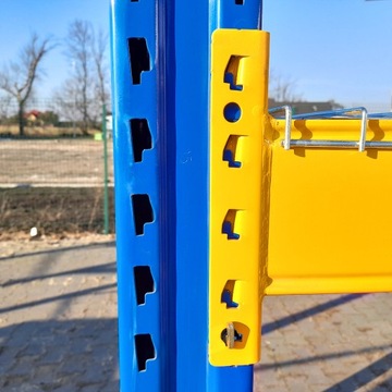 Regał paletowy Jungheinrich regały H-4,5 m 3000kg 18 palet