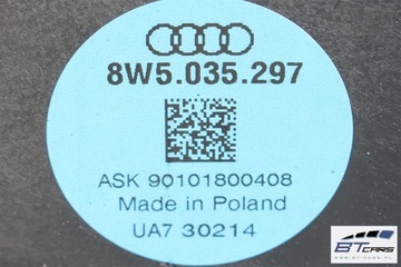 фото thumb №8, Audi a4 динамики + усилитель bang olufsen 8w0 035 223 8w0035223 комплект 8w