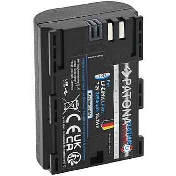 PATONA akumulator Platinum Canon LP-E6NH z USB-C