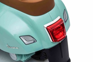 Самокат Vespa на аккумуляторе, бирюзовый