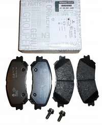 фото thumb №1, Тормозные колодки тормозные renault espace v 1.6 dci tce перед 410606124r оригинал