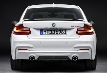 DYFUZOR SPOILER DOKŁADKA BMW 2 F22 F23 M PERFORMAN