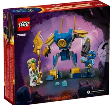 LEGO NINJAGO 71805 кубиков Боевой набор роботов Джея, 78 деталей