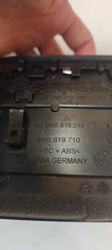 фото thumb №6, Vw tiguan ii решётка воздуховод правая планка dekor 5nb858418 5nb819248