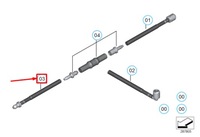 фото thumb №8, Bmw x6 e70 e70n e71 e72 f01 f01n шланг line connection 61667329179