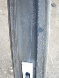 фото thumb №7, Молдинг крыла правый задняя audi a3 8p ly7w s-line